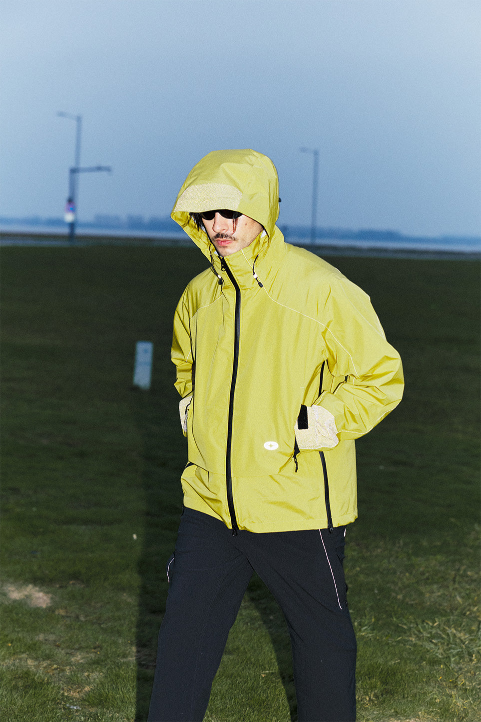 toray delfy 3L shield rain jacket